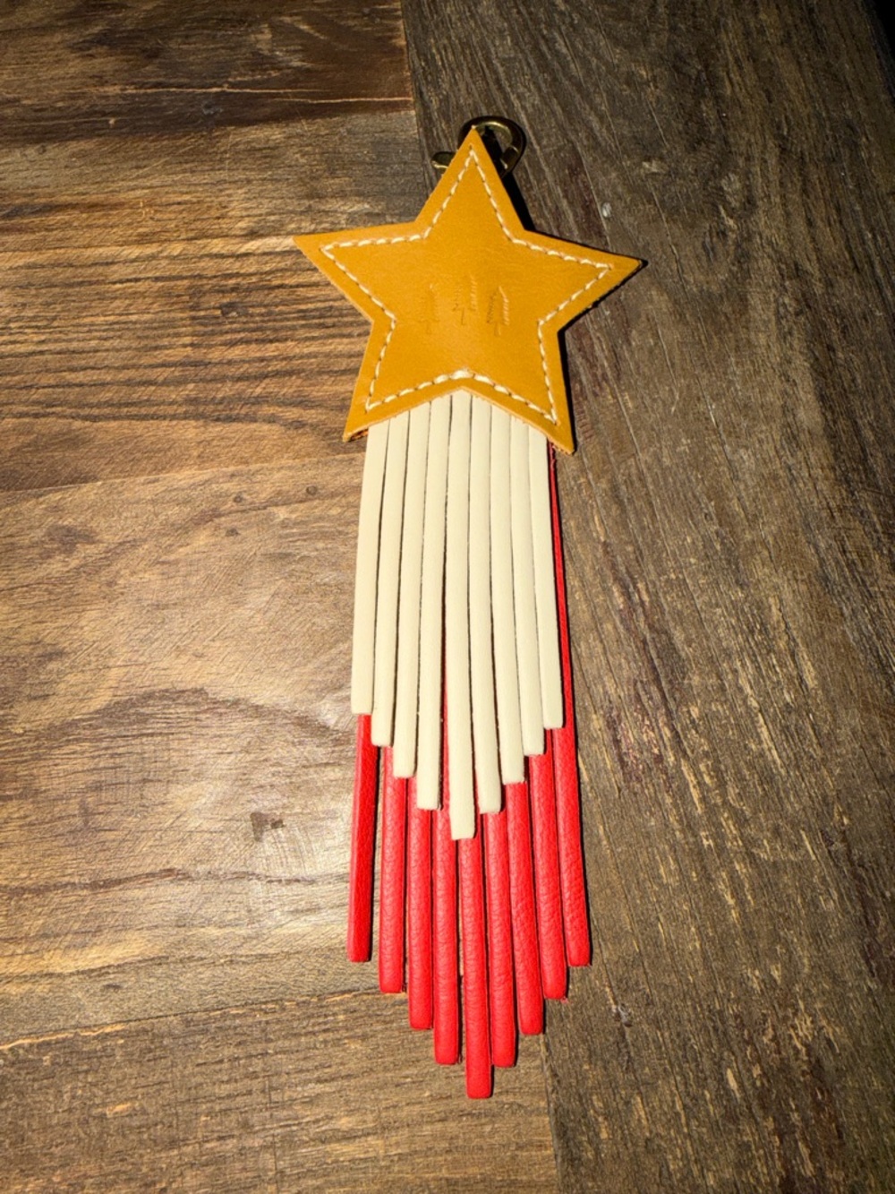 NEW Portland Leather Austin store exclusive Star keychain bag charm